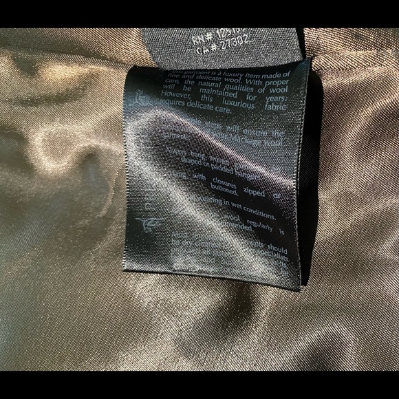 Mackage NWOT chevron belted waist wool coat - Picture 12 of 16